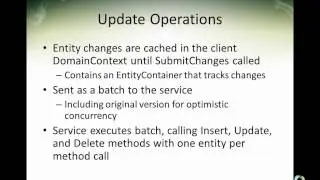 Querying and Updating Data from Silverlight Clients with WCF RIA Services
