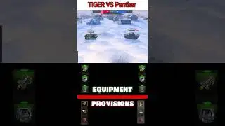 Tiger Vs Panther WoT Blitz tournament P15 #wotblitz #worldoftanksblitz  #wotb #shorts