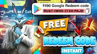 Free का Redeem Code कम Coin में देने वाली Google Play Code App🔥🔥