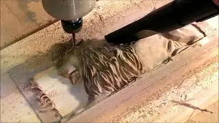 CNC Router 3D Carving a $300 Lion King with Vectric Aspire