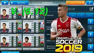 TODOS LOS JUGADORES DESBLOQUEADOS DREAM LEAGUE SOCCER 2019 VERSIÓN (6.12)