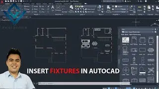 How to Insert Fixtures in AUTOCAD I GV Envisions Tutorial