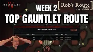 NEW GAUNTLET MAP! 1 MIL + ROUTE Draft - Viable for most Classes Diablo 4