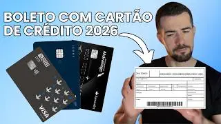 Como pagar boleto com Cartão de Crédito em 2026? Vale a pena?
