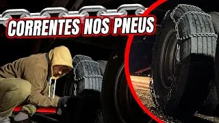 A FALTA DE CORRENTES NOS PNEUS QUASE CAUSA UM ACIDENTE NA ESTRADA