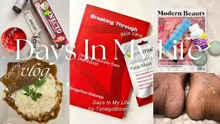 Days in My Life| Pill Reminder Refill| Lots of Self Care| Hair Growth Hack | Footcare at home + more