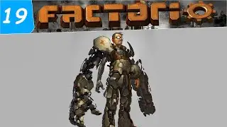 Factorio 1.0 как эффективно уничтожать ульи ? Ракетница , экзоскелет ,  щит и лазерная турель #19