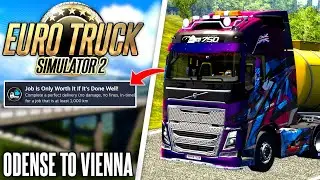 ETS2 - 1100km Drive For This Trophy | Euro Truck Simulator 2 Gameplay