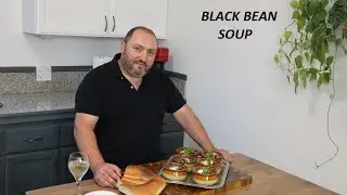 The Best Black Bean Soup Ever ||  How to Make Healthy Black Bean Soup Recipe