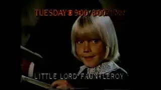 1980 CBS promo Little Lord Fauntleroy