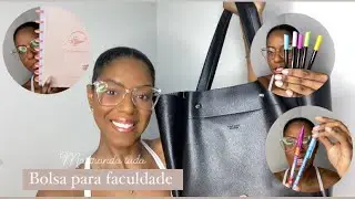 BOLSA PARA FACULDADE | TUDO QUE EU LEVO 📚👩🏽‍⚕️