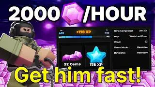 *NEW* FASTEST & CHEAPEST Gem Grind SOLO in TDS