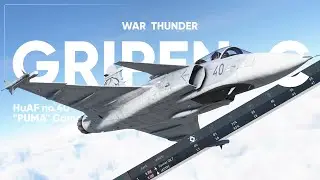 War Thunder // JAS39C - Gripen C 