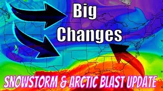 Thanksgiving Snow Storm & Arctic Blast Update & Impacts!