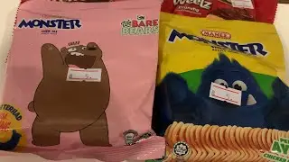 Noodle Snacks - Monster We Bare Bears - Go Choco Weelz Crunchy Biscuits