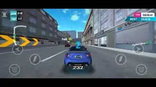 playing first time racing car 3d and I won 😁