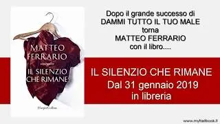 #SaveTheDate2019: Il silenzio che rimane - Matteo Ferrario