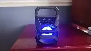 Tpro BOOM 1 Portable Wireless Speaker Start up and overview