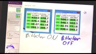 Surface Pro 3 - Shockingly Faster SSD Performance -  Bitlocker Settings