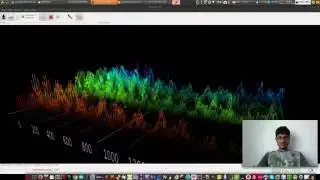 Voice graph in 3D in linux using spectrum3d