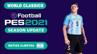 M. ALMEYDA face+stats (World Classics) How to create in PES 2021