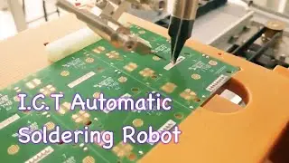I.C.T Automatic  Desktop model Soldering Robot 5 Axis