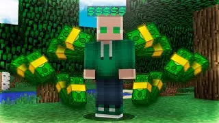 Me HICE pasar por MILLONARIO en Minecraft! *gaste $4000 DOLARES* 💸