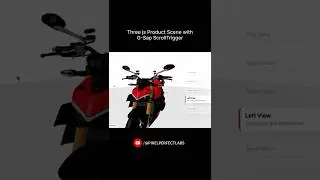 Three js Product Scene with G-Sap ScrollTrigger 