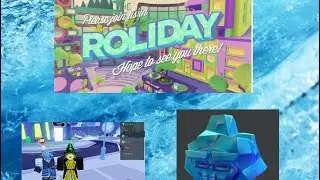*EVENT* HOW TO GET THE ICEBRAIN HAT IN ROLIDAY 2021 IN ROBLOX + MEETING THE DEVS