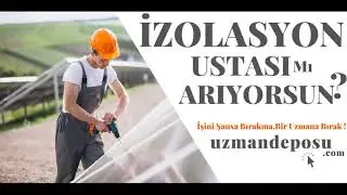 İZOLASYON VE SU YALITIMI  uzmandeposu.com