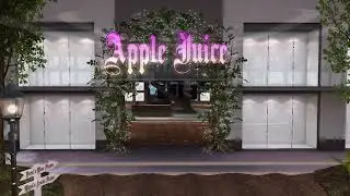 Apple Juice Mainstore in Second Life !