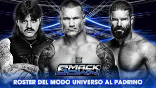 WWE 2K24 MODO UNIVERSO AL PADRINO TEMPORADA 02 // ROSTER DE SMACKDOWN 🔵