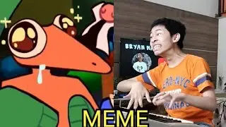 FEEDING ORANGE MEME.