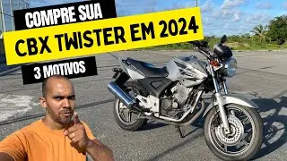 🤯Por que a CBX Twister 250 carburada ainda é uma escolha inteligente em 2024?