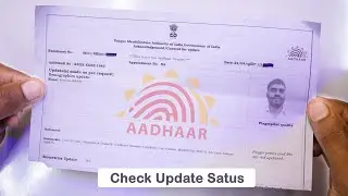 How to Check Aadhaar Update Status?