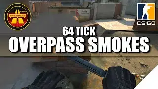 Smokes básicos OVERPASS csgo 2022