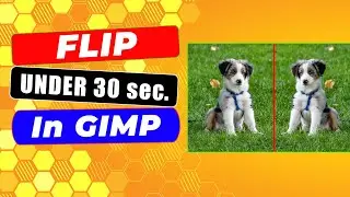 How To Flip Image in GIMP - GIMP tutorial