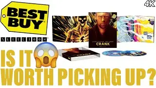 CRANK 4K Best Buy Exclusive #steelbook #unboxing and #review #fyp