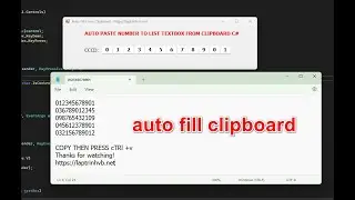 [C#] Auto to fill from clipboard to list textbox | laptrinhvb.net