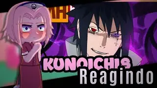 Reagindo rap "Tipo Sasuke" || Kunoichis|| (Gacha) ||Naruto||