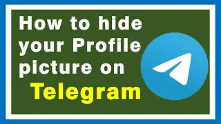 How to hide profile picture on Telegram