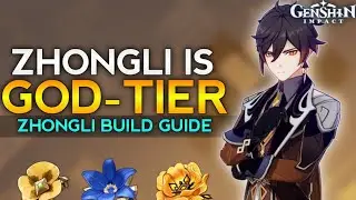 ZHONGLI GUIDE *UPDATED* for 4.0 Rerun  - Abilities, Artifacts, Weapons, Teams | Genshin Impact