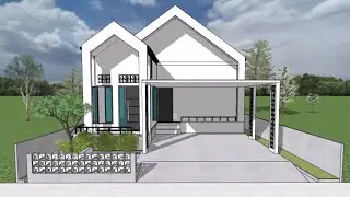 Beautiful house plan | House design 17m x 9m