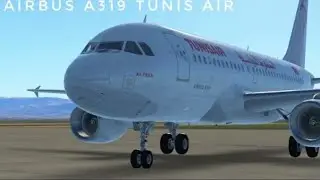 (SMOOTHEST LANDING EVER!!) Infinite Flight GLOBAL: MALTA TO TUNIS | Tunis Air | A319 | TIMELAPSE