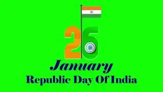 26 january republic day | Green Screen
