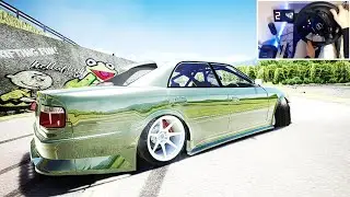 DRIFTING JZX100 IN ALL IT'S GLORY [ASSETTO CORSA] [WHEEL CAM] GAMEPLAY.