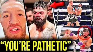 Conor McGregor REACTS to Jake Paul vs Mike Perry Highlights (Results)