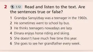 English Plus 9. Ex 2 p. 16 Comparing generations