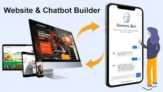 How To Create Website And Chatbot Builder - With Samora Bot