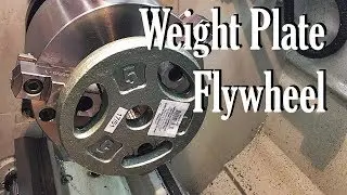 Can you make a flywheel out of a weight plate?
